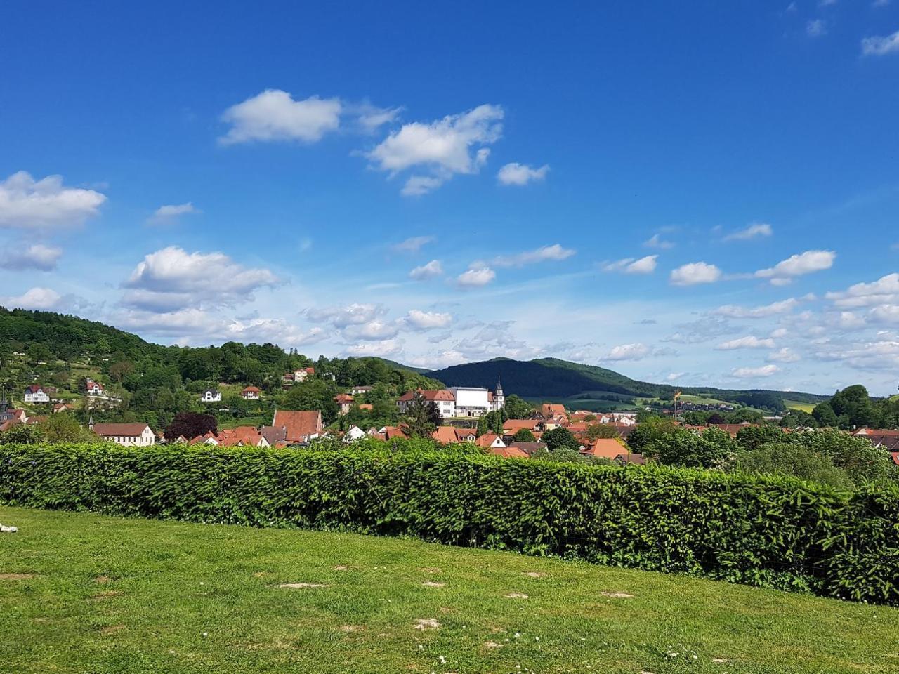 Ferienwohnung Panorama Schmalkalden Buitenkant foto