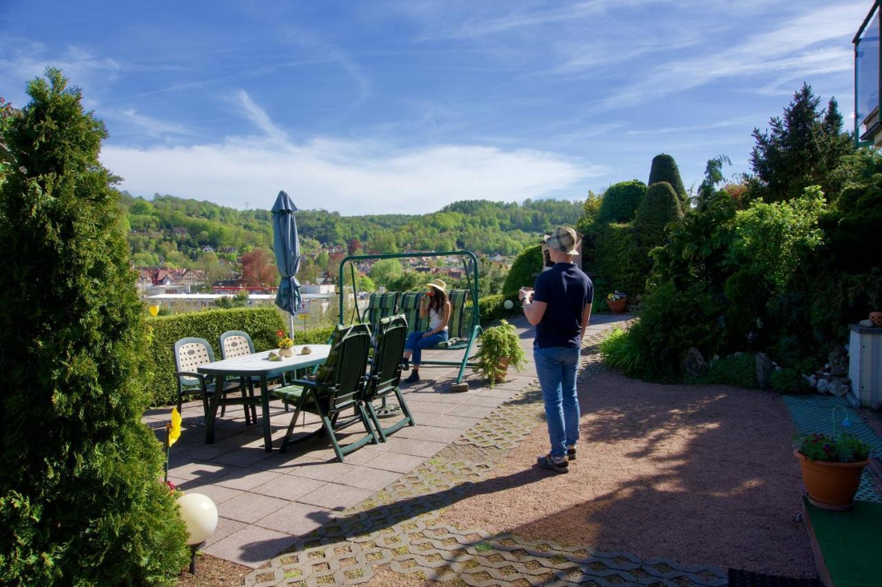 Ferienwohnung Panorama Schmalkalden Buitenkant foto